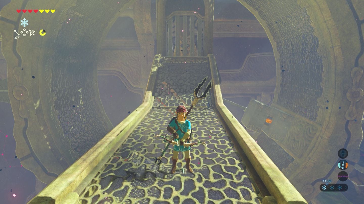 Zelda Breath of the Wild Vah Ruta dungeon, terminal locations for